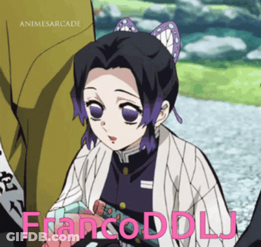 Shinobu Kocho Demure Laugh GIF