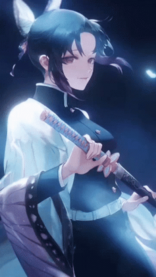 Shinobu Kocho Insect Breathing GIF