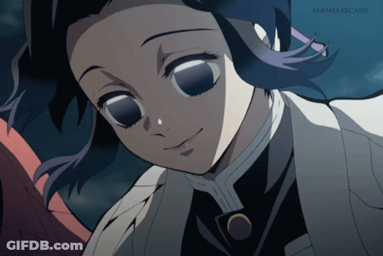 Shinobu Kocho Looking Down GIF