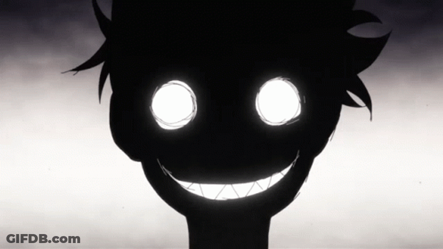 Shinra Kurusabe Scary Dark Image GIF