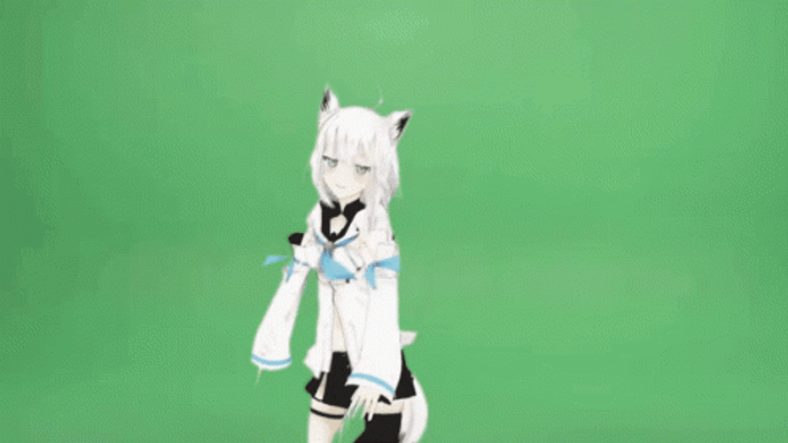 Shirakami Fubuki Just Do It GIF
