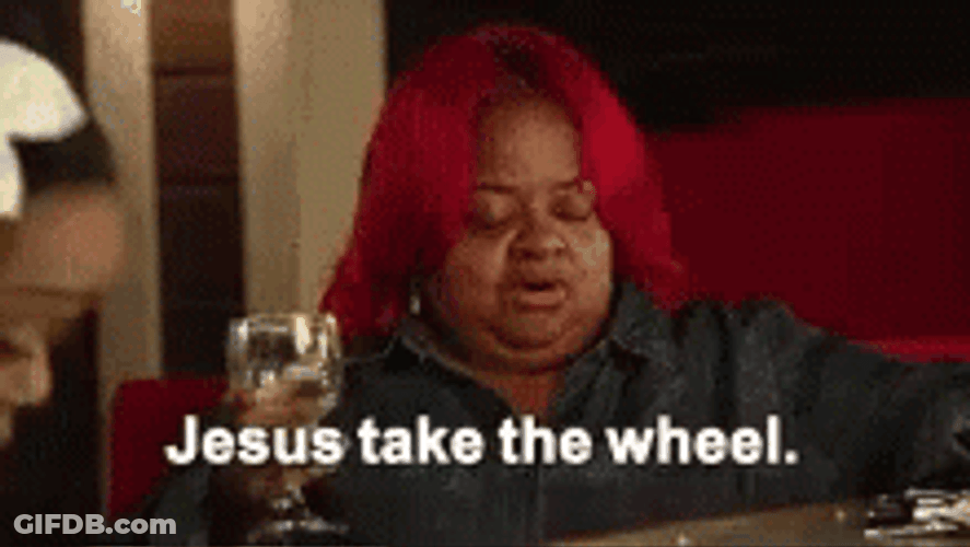 Shirlene Pearson Oh Lord Take The Wheel GIF