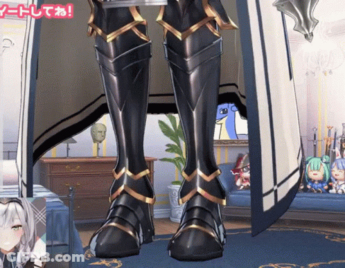 Shirogane Noel Knight GIF
