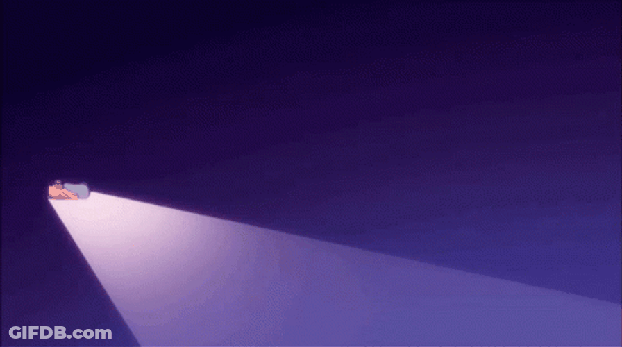 Shirokuma Cute Spotlight GIF