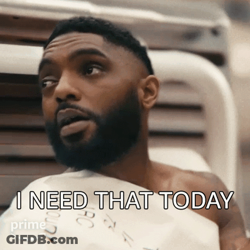 Shirtless Bearded Man In Hospital Bed GIF
