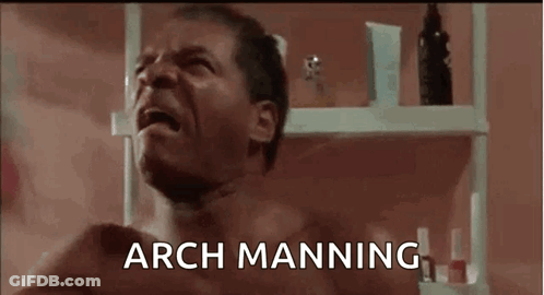 Shirtless Man Crying In Bathroom Arch Manning GIF