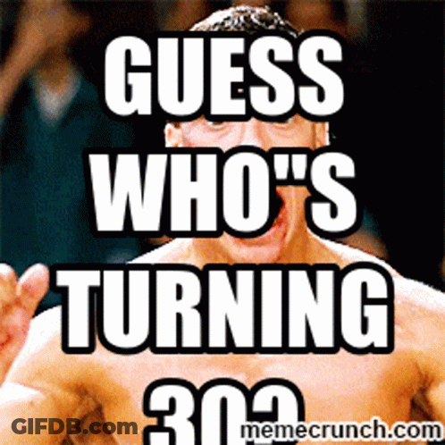 Shirtless Man Guess Who's Turning 30 GIF