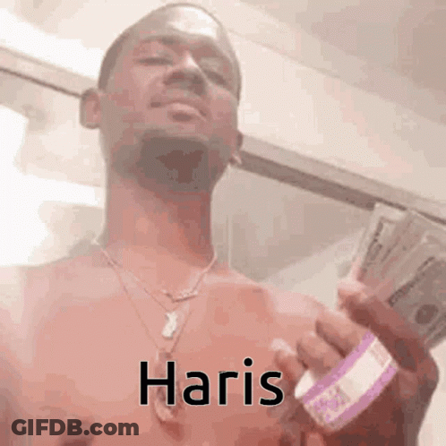Shirtless Man Holding Money And Pills GIF
