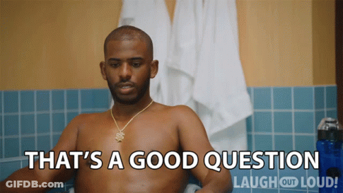 Shirtless Man In Bathtub That's A Good Question LOL GIF