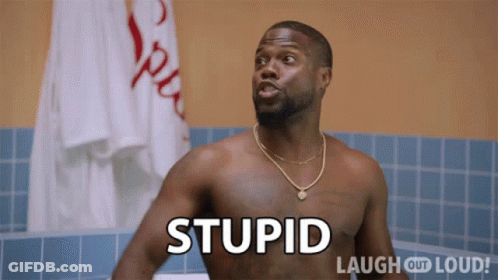 Shirtless Man In Bathtub With Stupid On Chest GIF