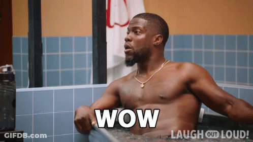 Shirtless Man In Bathtub Wow GIF
