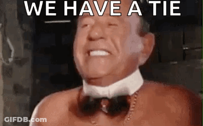 Shirtless Man In Bow Tie Smiling We Have A Tie GIF