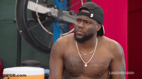 Shirtless Man In Hat And Necklace Laugh Loud GIF