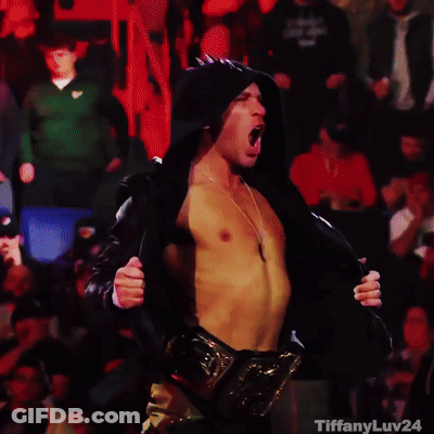 Shirtless Man In Hooded Jacket Crowd Tiffanyluv24 GIF