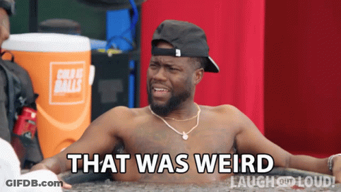 Shirtless Man In Hot Tub That Was Weird GIF