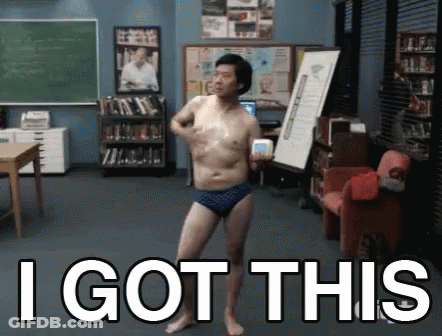 Shirtless Man In Underwear In Classroom I Got This GIF
