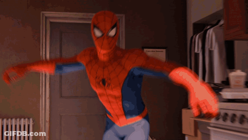 Shirtless Man Kneeling On Bed GIF