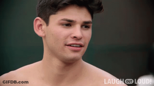 Shirtless Man Laughing Laugh Out Loud GIF