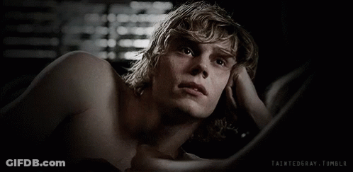 Shirtless Man Laying Down With Head On Hand Taintedgray.tumblr GIF