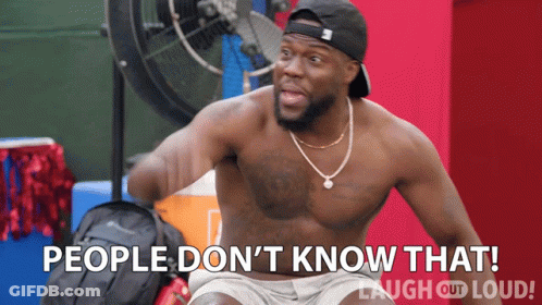 Shirtless Man People Don't Know That Laugh Out Loud GIF
