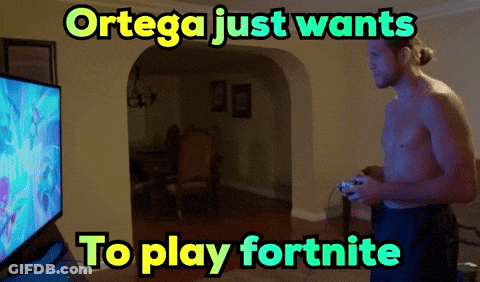 Shirtless Man Playing Fortnite Ortega Just Wants To Play GIF