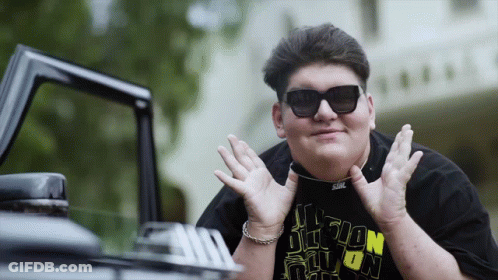 Shirtless Man Pointing Let Me Be The One GIF