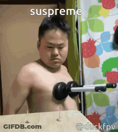 Shirtless Man Punched In Chest Boxing Glove Susprime GIF