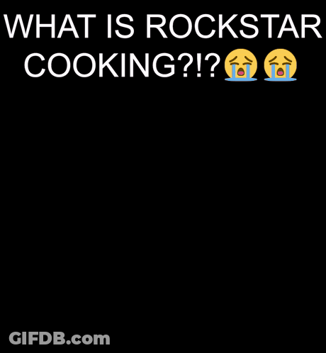 Shirtless Man Reading Rockstar Cookbook In Dark GIF