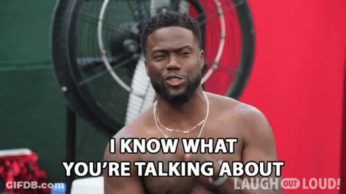 Shirtless Man Says I Know What You're Talking About Laugh Out Loud GIF