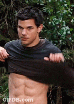 Shirtless Man Taking Off Shirt GIF