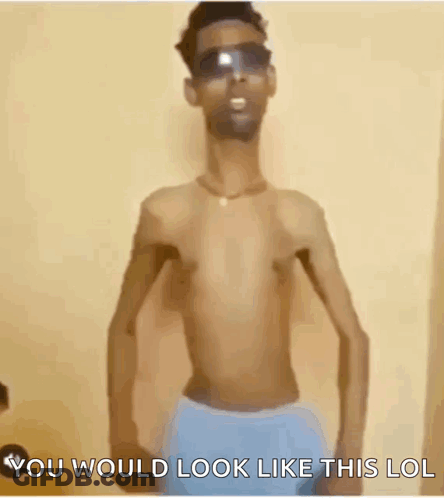Shirtless Man Wearing Sunglasses GIF