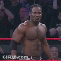 Shirtless Man With Braids Smiling GIF