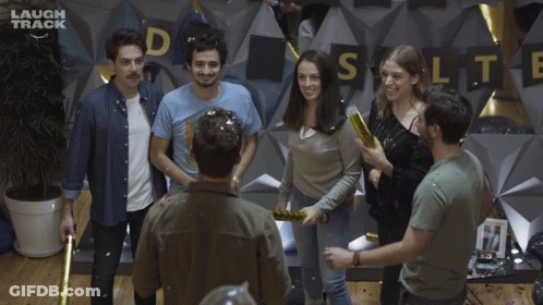 Shirtless Man With Chest Tattoo GIF