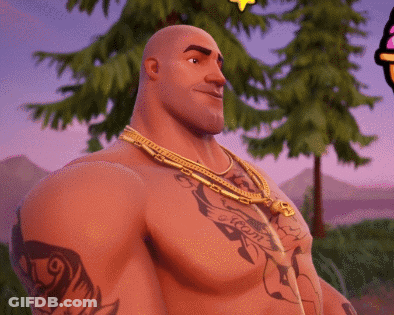 Shirtless Man With From Tattoo On Chest GIF