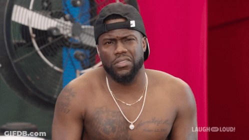 Shirtless Man With Hat And Necklace Laugh And Loud GIF