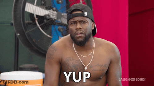 Shirtless Man With Hat And Necklace Says Yup GIF