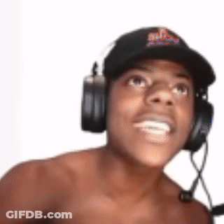 Shirtless Man With Headphones And Hat Making Funny Face GIF