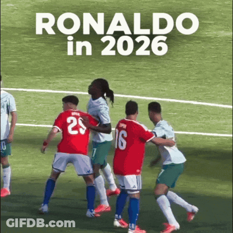Shirtless Soccer Player With Dog Face GIF