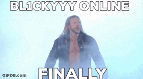 Shirtless Wrestler Bl1ckyyy Online Finally GIF