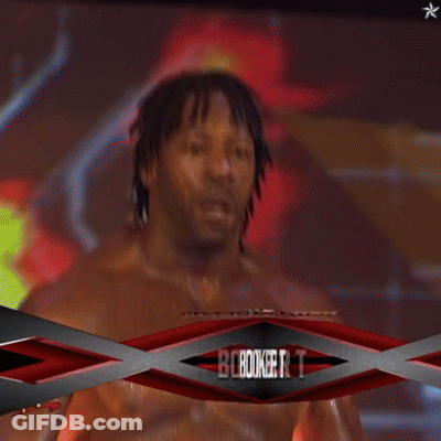 Shirtless Wrestler Booker T GIF