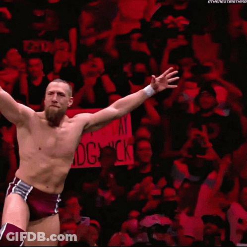 Shirtless Wrestler Holding Sid Vick Sign GIF