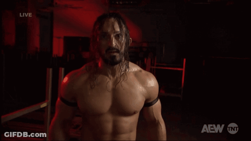 Shirtless Wrestler I Have A Perpetual Headache GIF