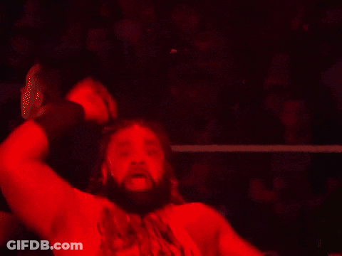 Shirtless Wrestler With Lion Tattoo GIF