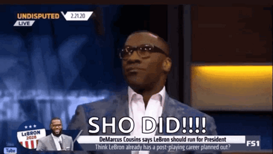 Sho Did Shannon Sharpe Meme GIF