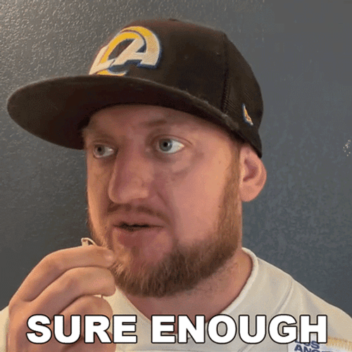 Sho Nuff DJ Hunt Agreeing Sure Enough GIF