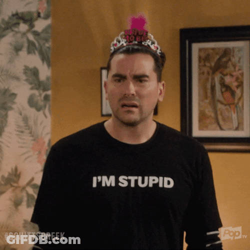 Shock Man Im Stupid GIF