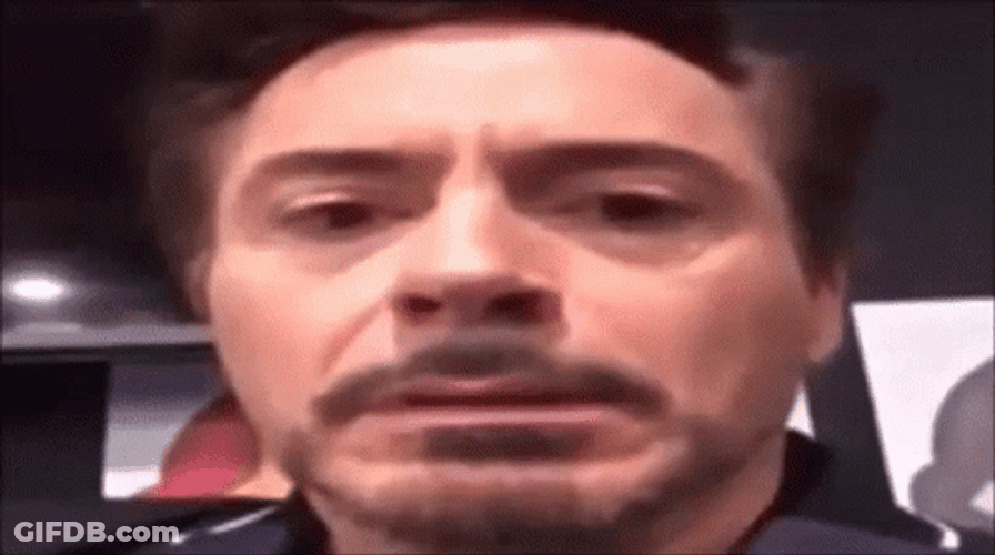 Shock Robert Ahhhh Meme GIF