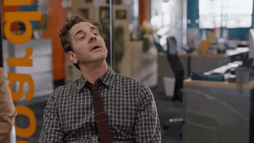 Shocked Aaron Abrams Oy Vey GIF