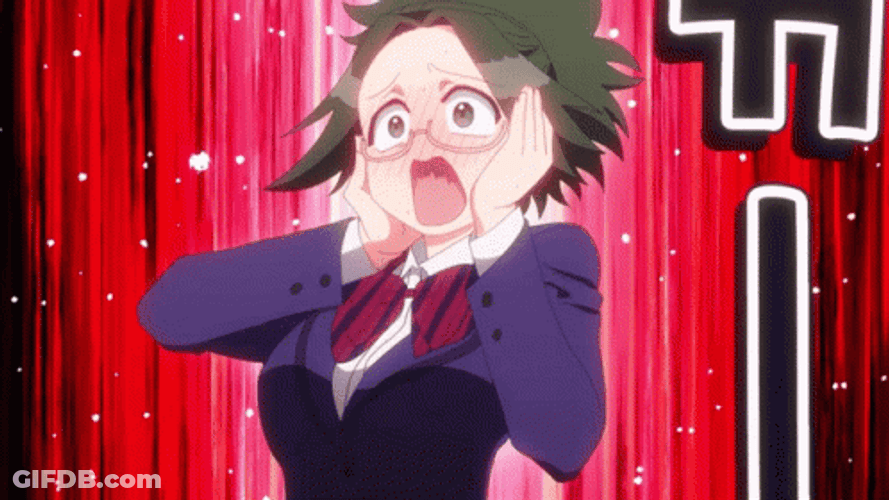 Shocked Agari Komi Can't Communicate GIF