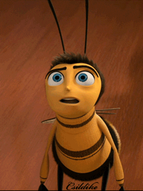 Shocked Barry Bee Movie GIF